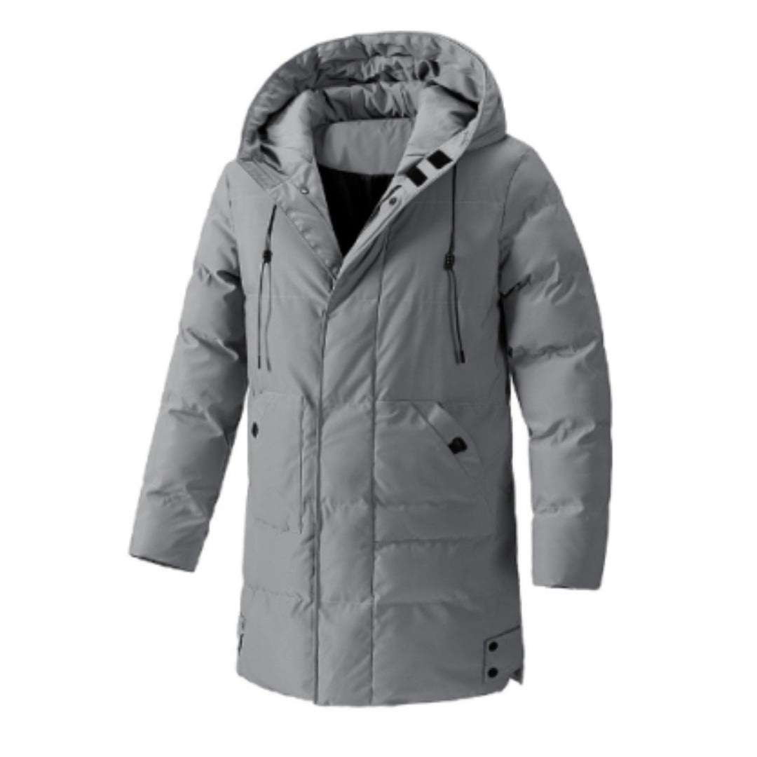 Veste à capuche isolante multi-poches pour homme | Hiver 0