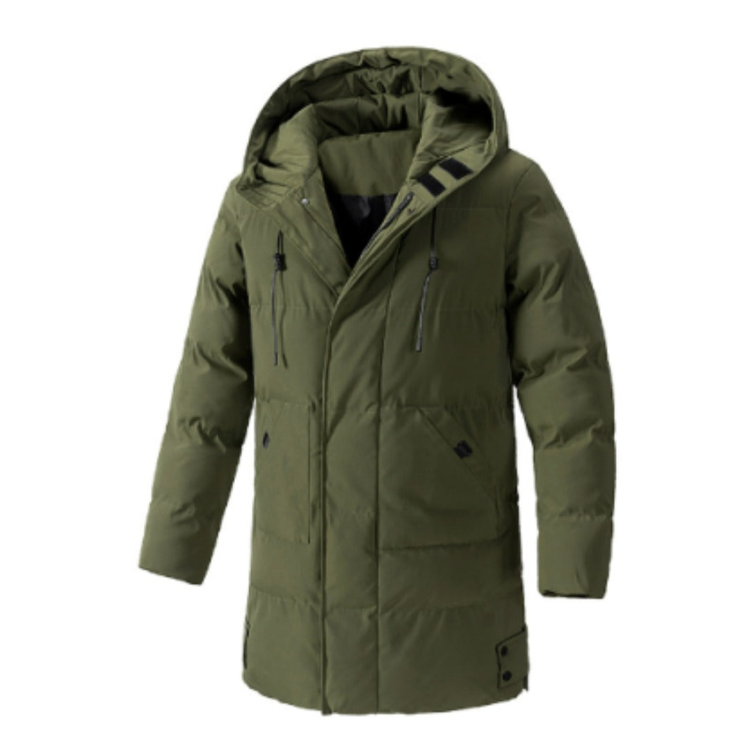 Veste à capuche isolante multi-poches pour homme | Hiver 1