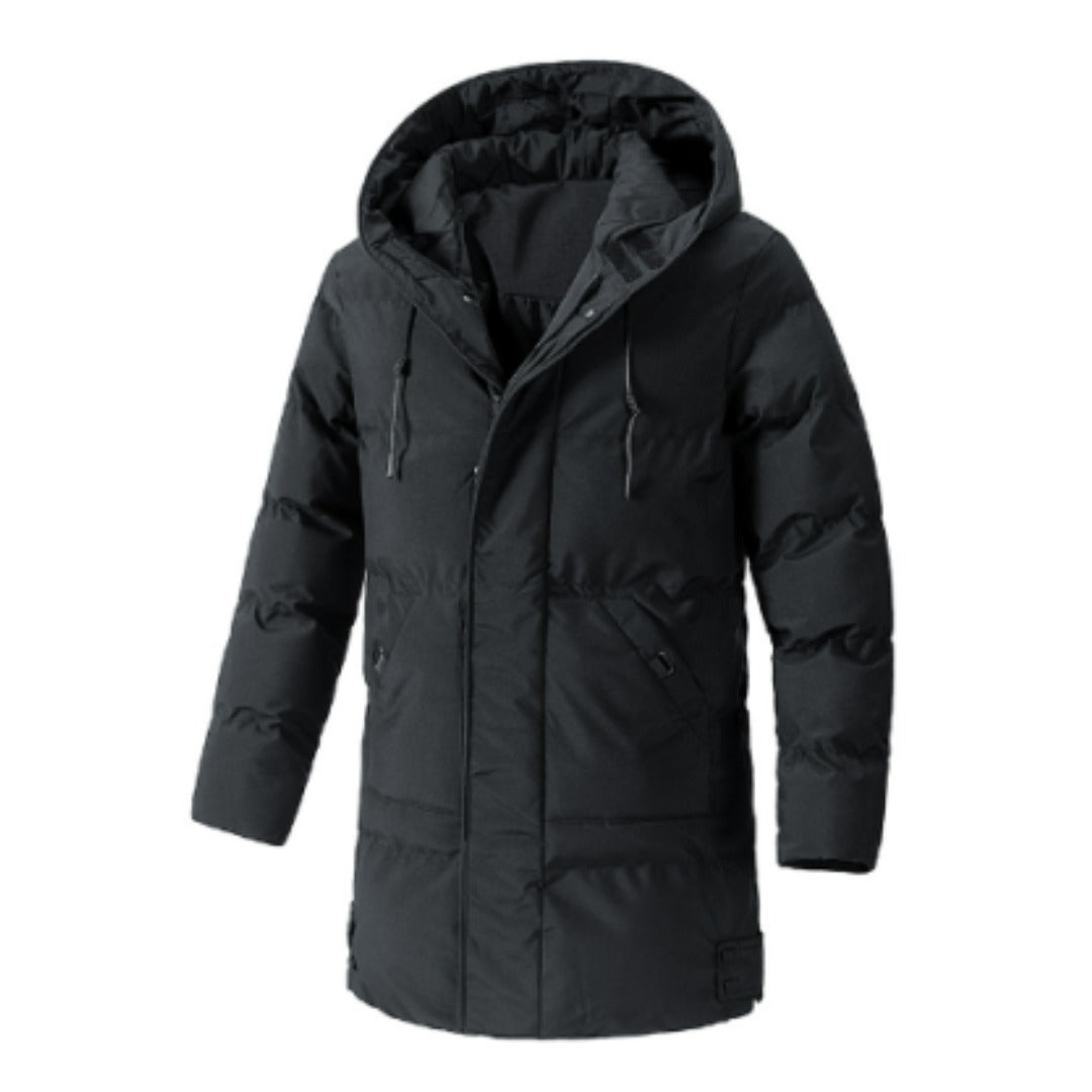Veste à capuche isolante multi-poches pour homme | Hiver 2