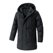 Veste à capuche isolante multi-poches pour homme | Hiver 2