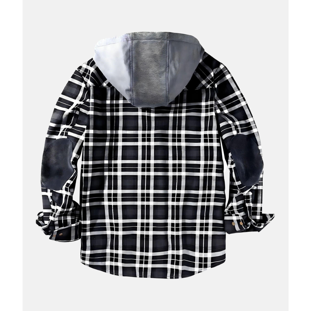 Veste boutonnée à carreaux pour homme | Hiver 6