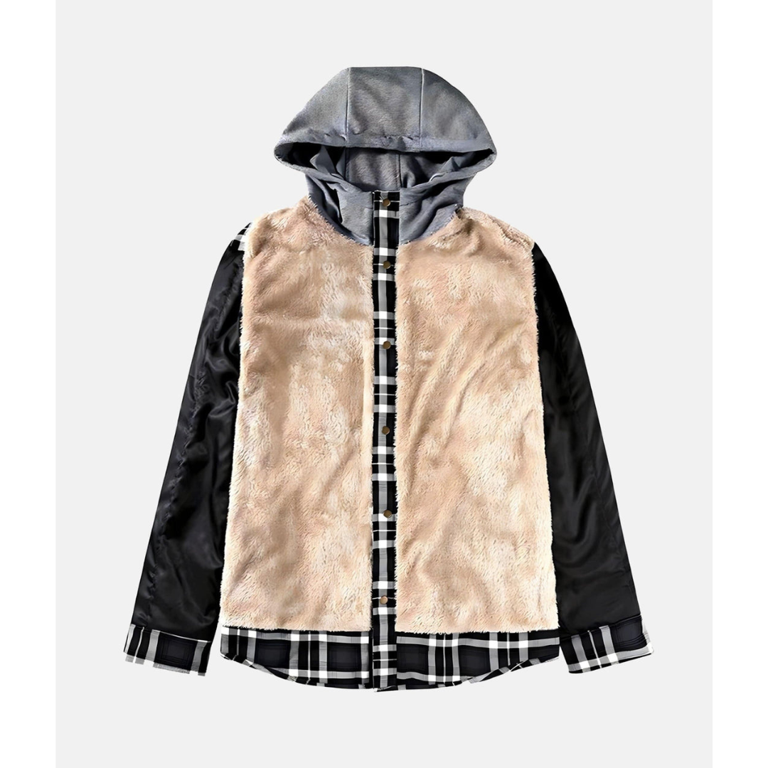 Veste boutonnée à carreaux pour homme | Hiver 7
