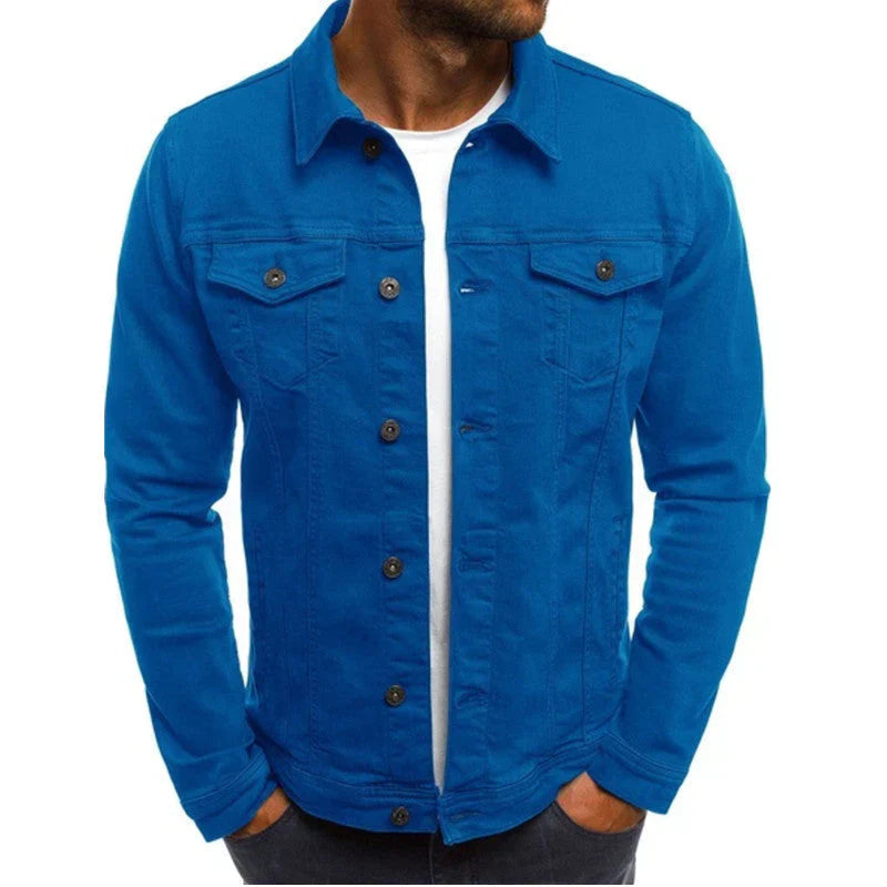 Veste boutonnée pour homme | Poches avant 0