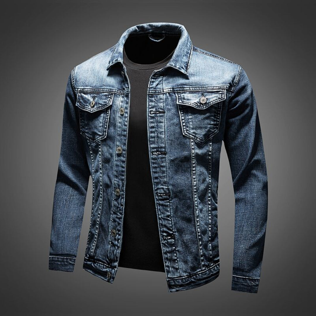 Veste chaude à manches longues pour homme | Boutonnée 0
