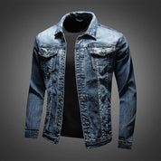 Veste chaude à manches longues pour homme | Boutonnée 0