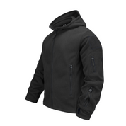 Veste coupe-vent à capuche et fermeture éclair pour homme | Multipoches 0