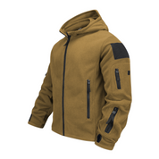 Veste coupe-vent à capuche et fermeture éclair pour homme | Multipoches 2