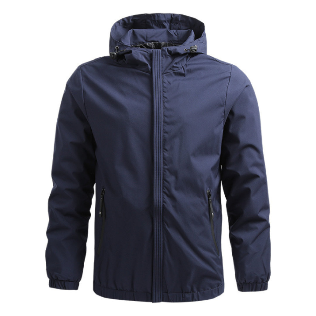 Veste d'extérieur légère à capuche pour homme | Coupe-vent 0