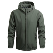 Veste d'extérieur légère à capuche pour homme | Coupe-vent 1
