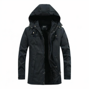Veste d'hiver élégante à capuche pour homme | Chaude 1