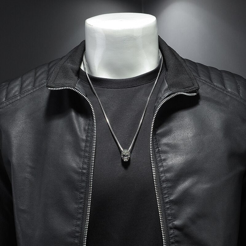 Veste de motard élégante et haut de gamme pour homme | Manches longues 4