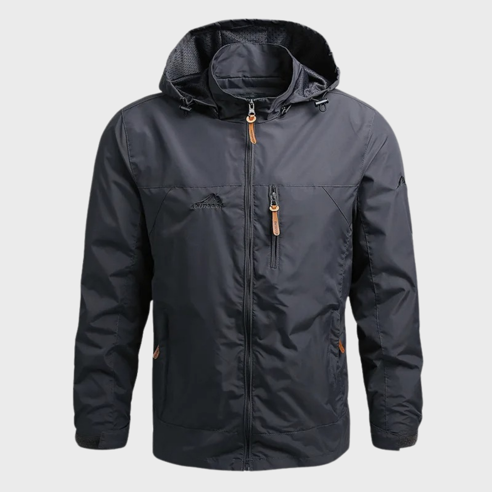 Veste de pluie à capuche pour homme | Imperméable 3