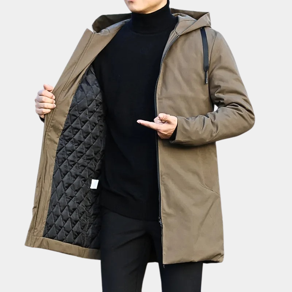 Veste de pluie élégante pour homme | Hiver 2