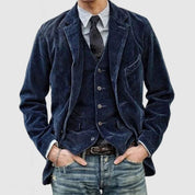 Veste en velours côtelé pour homme avec poches avant | Hiver 1