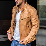 Veste imperméable zippée pour homme | Élégante 3