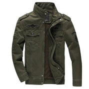 Veste motard à manches longues pour homme | Fermeture éclair 1