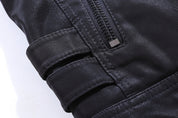 Veste motard haut de gamme pour homme | Fermeture éclair 4