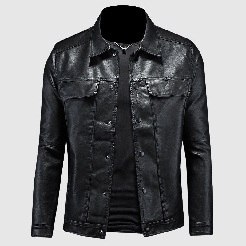 Veste motard premium pour homme | Décontractée 4