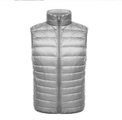 Ultra Lett Bodywarmer Vest for Menn | Sporty Quiltet Vest for Menn