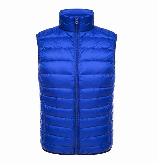 Ultra Lett Bodywarmer Vest for Menn | Sporty Quiltet Vest for Menn