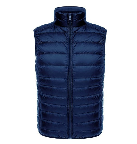 Ultra Lett Bodywarmer Vest for Menn | Sporty Quiltet Vest for Menn