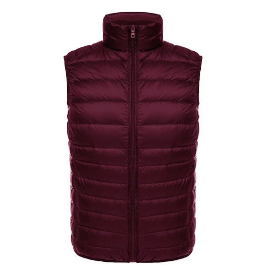 Ultra Lett Bodywarmer Vest for Menn | Sporty Quiltet Vest for Menn
