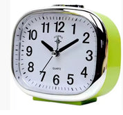 Mechanical alarm clock without ticking