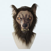 Masque de loup effrayant - Masque costume pour la fête de la mascarade d'Halloween