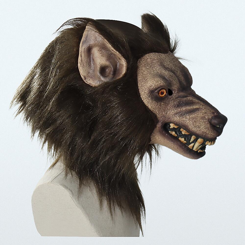 Masque de loup effrayant - Masque costume pour la fête de la mascarade d'Halloween