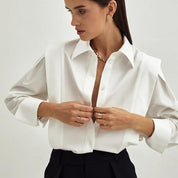 CHAYCHA | Elegant bluse med høy krage