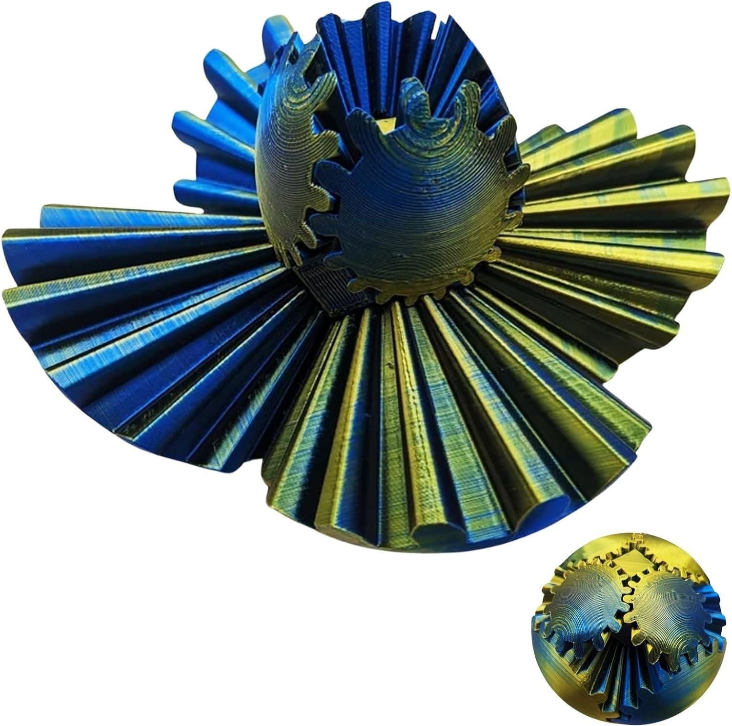 Le steampunk tourbillonnant Wonder Fidget (Gear Ball)