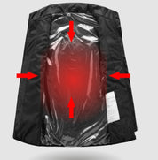 Gilet chauffé unisexe