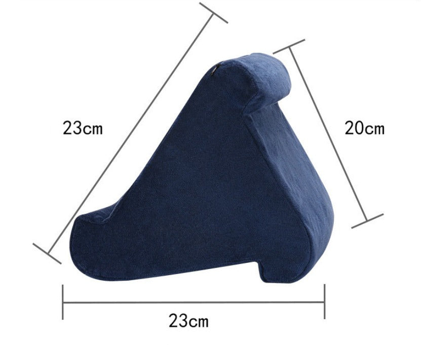 Gestionnaire de tablette réglable avec conception de tissu doux pour iPad et tablettes - parfait pour la lecture et le tournage