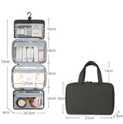Sam | Organisateur de toilette de voyage compact et spacieux à plusieurs compartiments