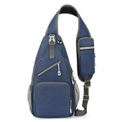 Sac bandoulière anti-vol chic avec port de chargement intégré pratique