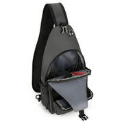 Sac bandoulière anti-vol chic avec port de chargement intégré pratique