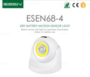 Capteur de mouvement ultra-brillant LED extérieur imperméable 450 lumen Lampe LED pour la sécurité et la visibilité