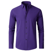 LOGAM | Fitted zip-up shirt