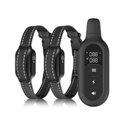 Electric training collar for dog with remote control, waterproof, 16 adjustable shock levels, 1000 m range, beep and vibration modes