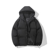 Doudoune d'hiver à capuche pour homme