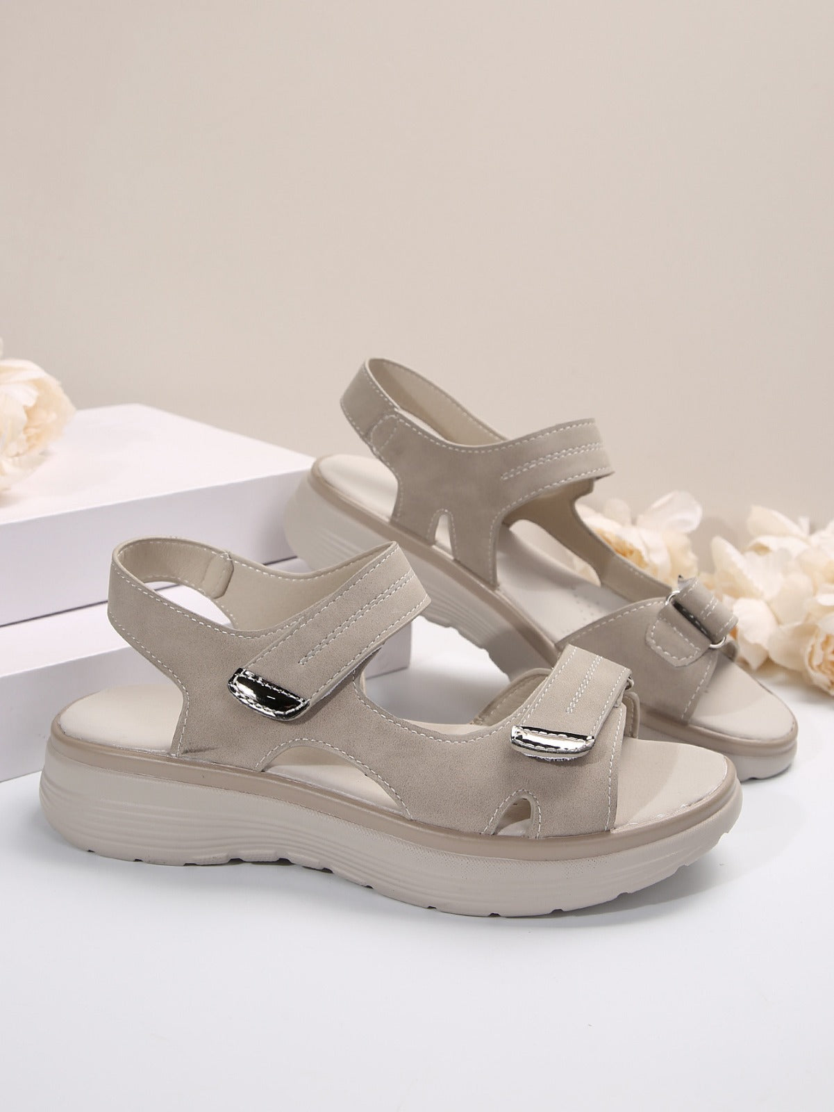 AMELIA | Comfortable Sandals for Wide Toes Feet