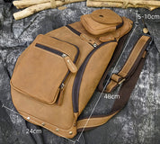 Dayana | Frontier nahkainen olkalaukku