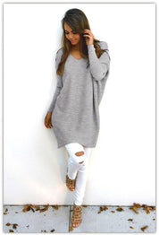 Sophia | Naisten oversize pitkähihainen pusero