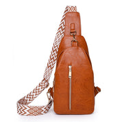 Megan | Trendikäs tikattu olkalaukku, jossa on varkaudenestotoiminto maksimaaliseen turvallisuuteen ja vaivattomaan tyyliin