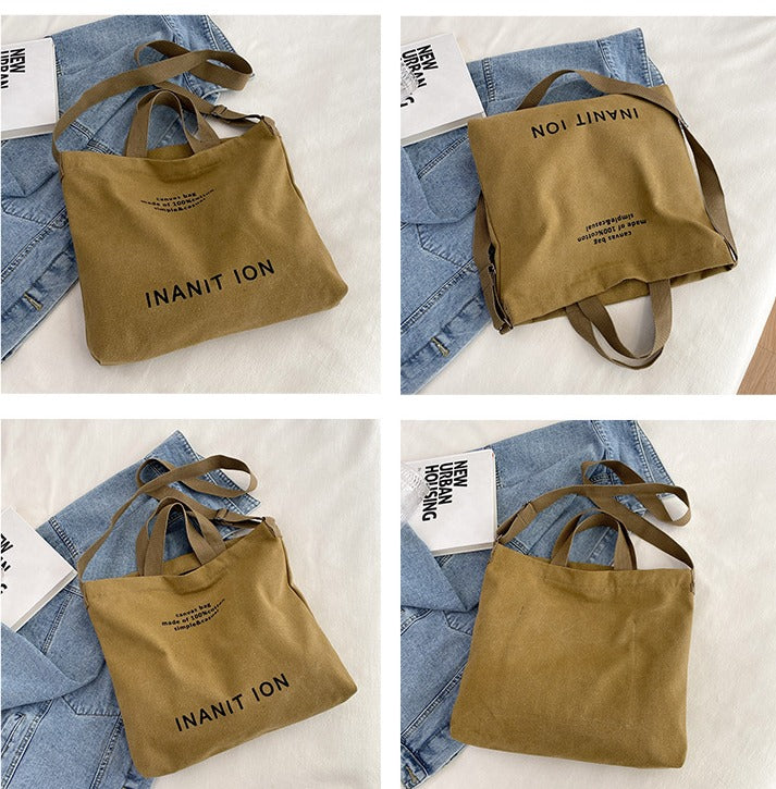 Tyylikäs ja retro kangas olkalaukku, Estheriltä