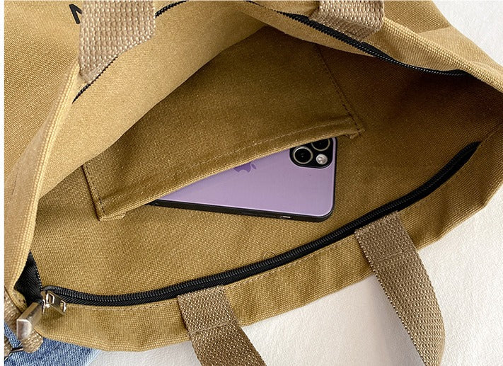 Tyylikäs ja retro kangas olkalaukku, Estheriltä