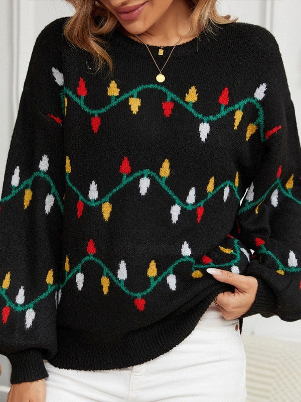 Cozy Christmas sweater for women, in warm and casual knit