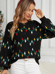 Cozy Christmas sweater for women, in warm and casual knit