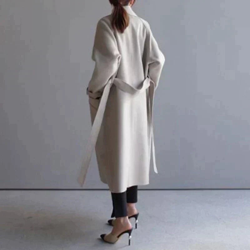 CECILAS | Manteau en laine long