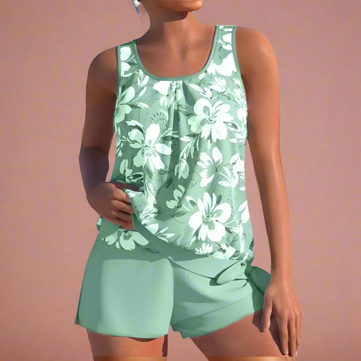 Womens Floral Loungewear Set - Two Piece Sets for Summer Comfort and Style 0